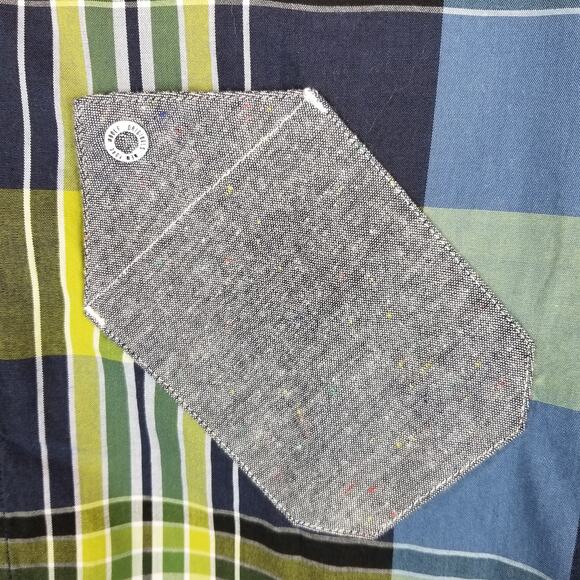 Woolf Originals New York WON Men's Plaid Button Up Shirt Size M Medium - Picture 4 of 10